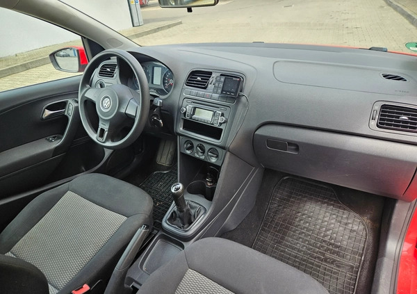Volkswagen Polo cena 15499 przebieg: 191800, rok produkcji 2010 z Konin małe 352
